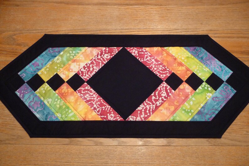 Stained Glass Table Runner Etsy