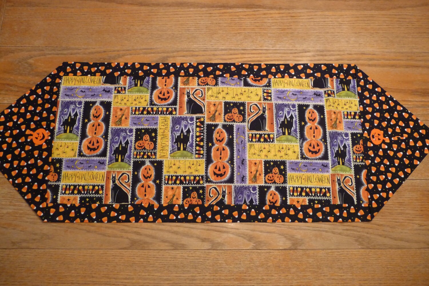 Halloween Table Runner Etsy