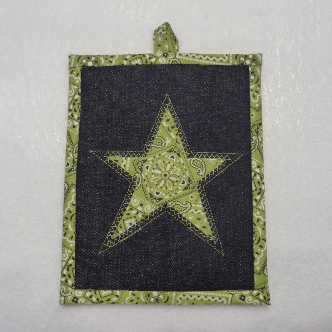 Texas Star Pot Holder TX Star Potholder Texas Star Hot Pad Etsy España