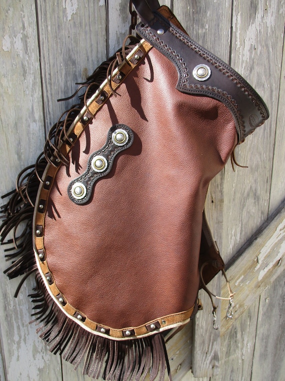 Custom Made Leather Chaps and Chinks.(read ENTIRE LISTING) - Etsy