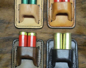 Clip on Two Round Shotgun Shell Holder.