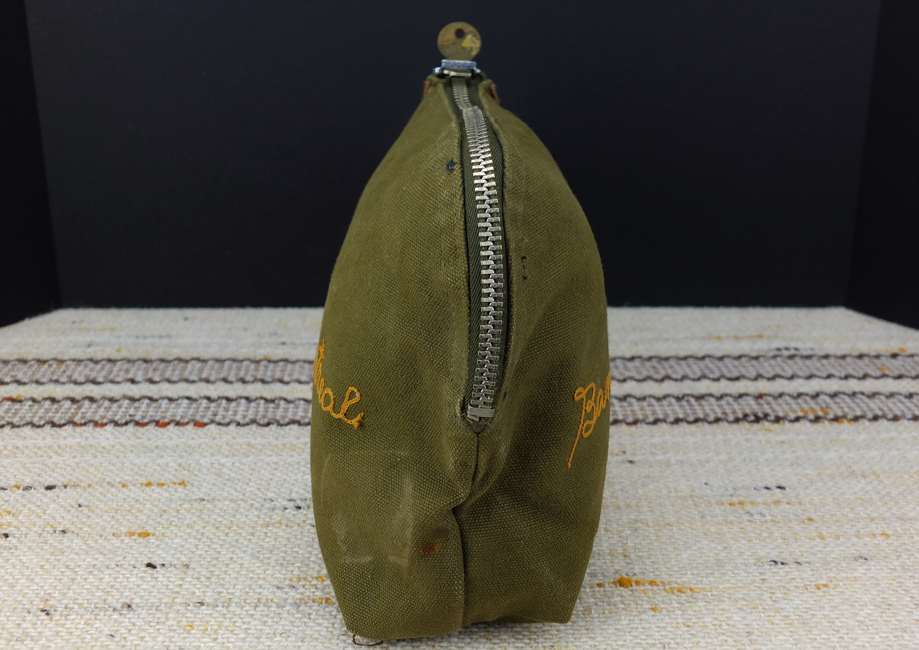 ULTRA RARE Antique 1930's Bank Of Montreal Bank Bag Money Etsy