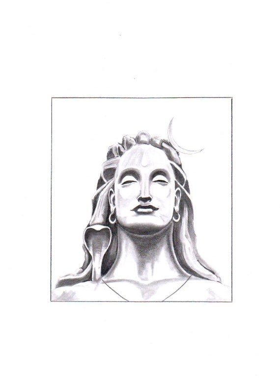 LORD SHIVA - SHIVAN'S CREATIVE STUDIO - Drawings & Illustration, People &  Figures, Portraits, Male - ArtPal