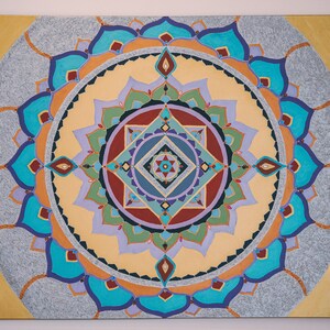 Venus Mandala Mandala of Love and Abundance Vastu Healing Arts Sacred Geometry image 1