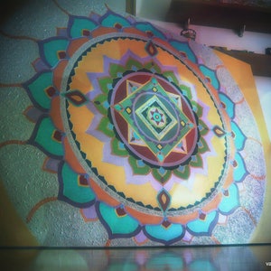 Venus Mandala Mandala of Love and Abundance Vastu Healing Arts Sacred Geometry image 3