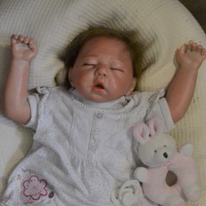 Baby Reborn Alaya Big Baby Toddler Doll Realistic Full Vinyl Etsy