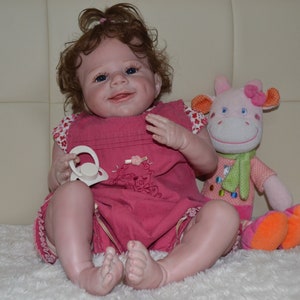 Bebe Reborn Emma Poupee Realiste Poupon Vinyle 55 Cm Comme Un Etsy