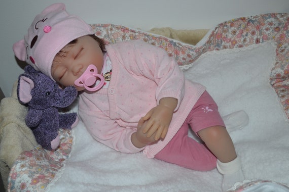 Baby Reborn Jeremyy Doll Realistic Baby Full Silicone Vinyl 49 Cm Like A Real Baby 2.3kg New Baby New Nursery Mom