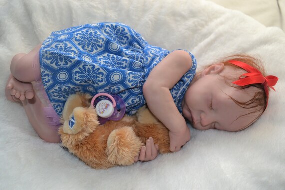 Baby Reborn Alicia Doll Realistic Baby Full Silicone Vinyl 49 Etsy
