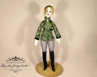 Sister Imperator doll, rag doll, handmade doll, art doll, doll art,