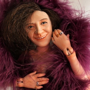 Muñeca inspirada en Janis Joplin. imagen 8