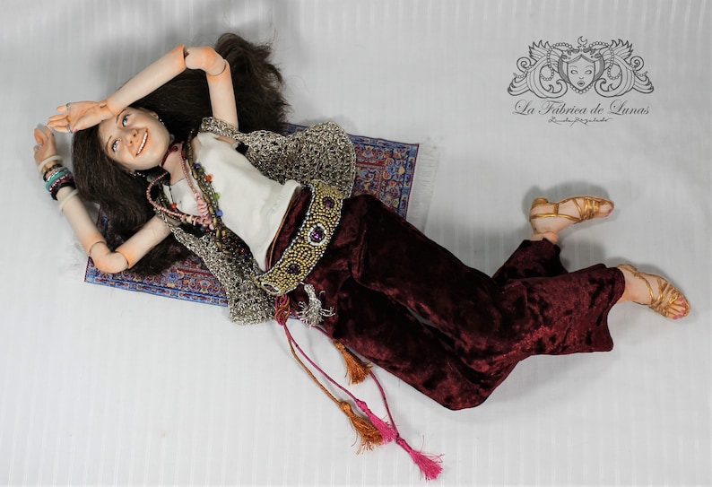 Muñeca inspirada en Janis Joplin. imagen 7
