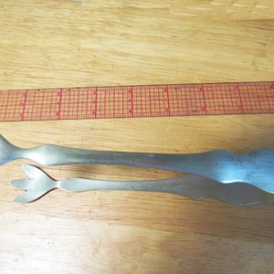 Silver Tone Ice/Sugar tongs