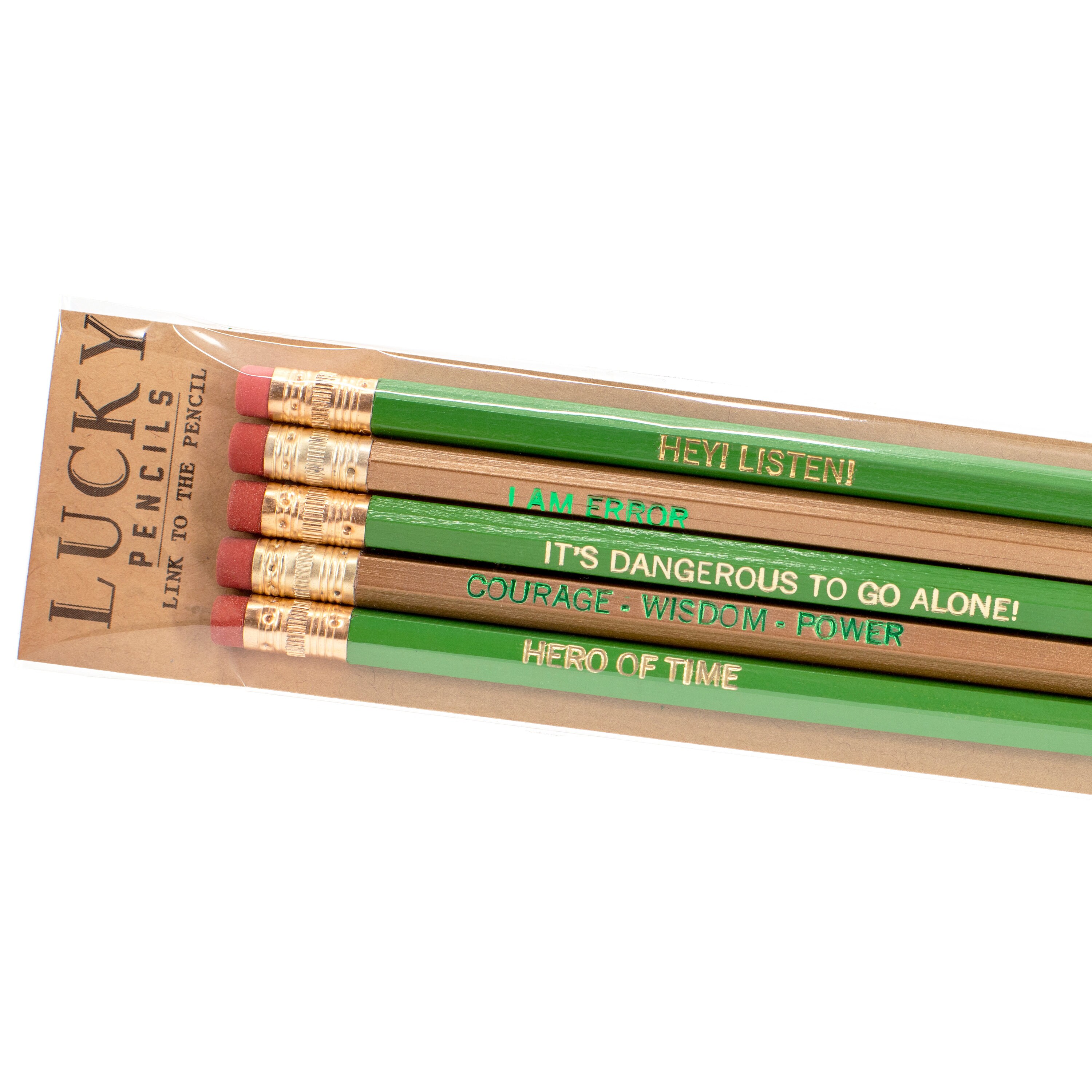 Legend of Zelda Pencil Set Gaming Nintendo Geekery Etsy