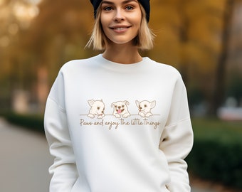 Chihuahua Crewneck Sweatshirt, Punny Chihuahua Sweatshirt, Minnaar van Chihuahua Sweatshirt, Chihuahua Gift Eigenaar Crewneck