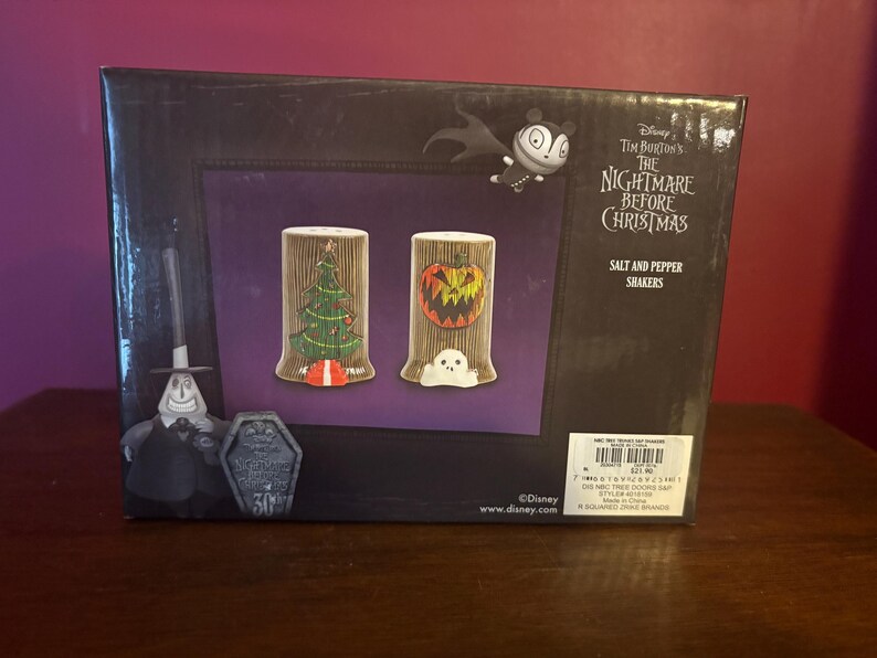 Disney The Nightmare Before Christmas Salt and Pepper Shaker - Thumbnail 5