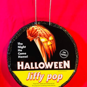 Halloween Jiffy pop