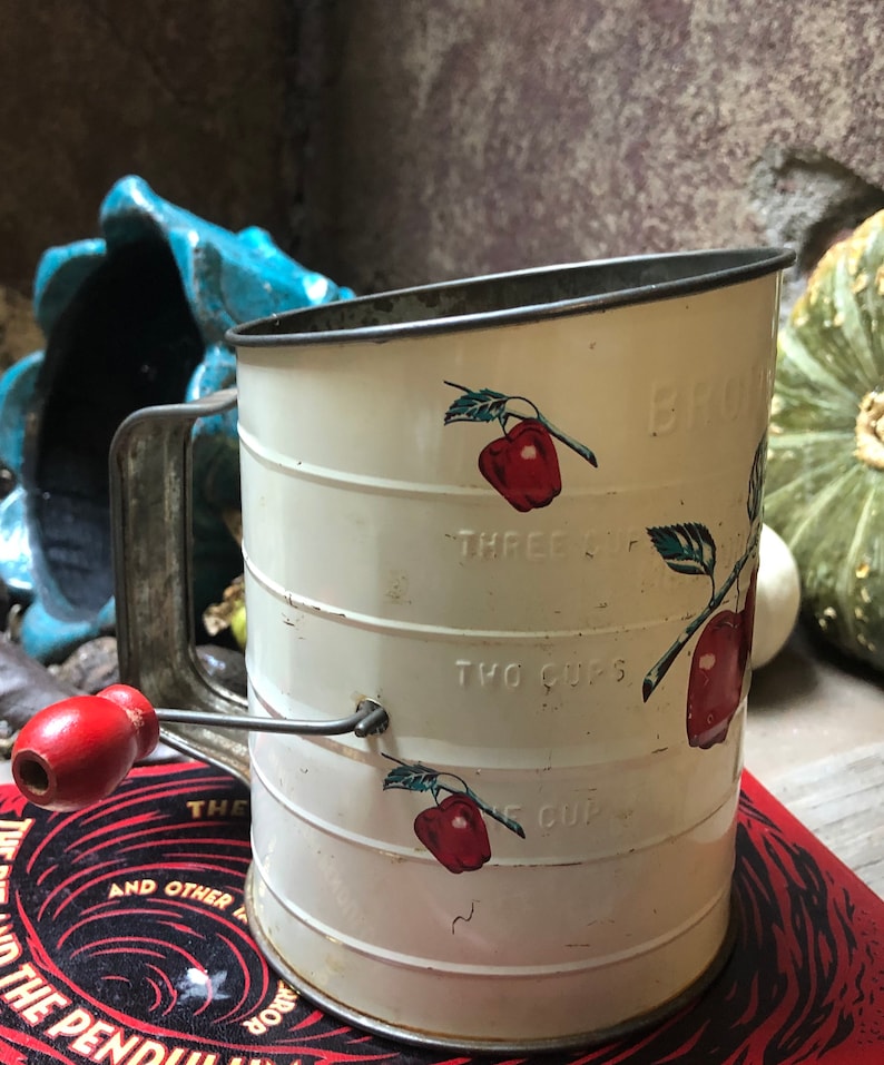 Vintage Bromwells Flour Sifter Etsy