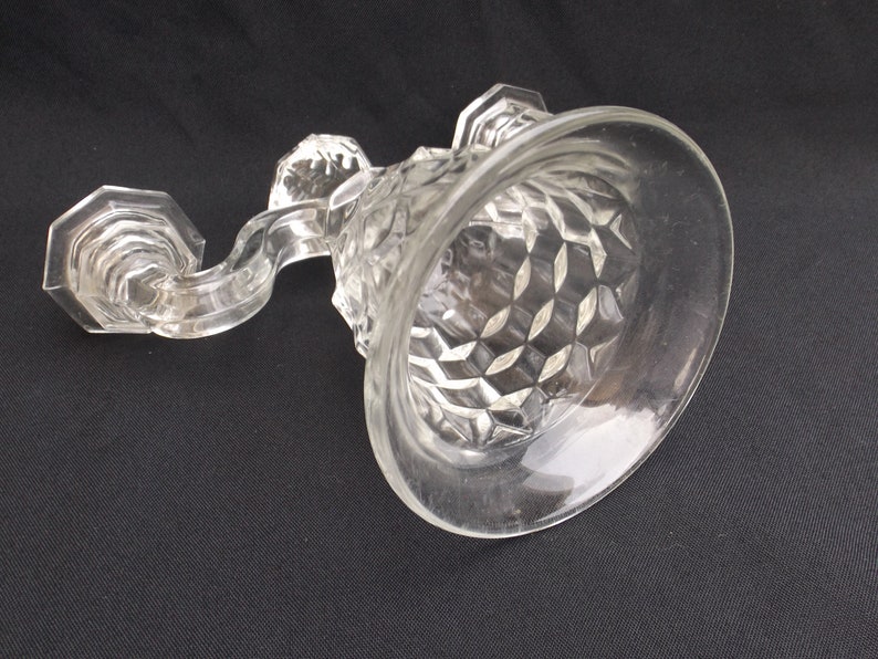 Fostoria American Clear Double Candlestick PERFECT!