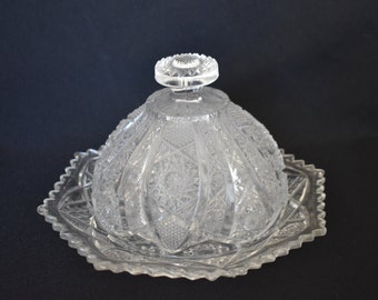 EAPG Butter Imperial  No. 505 BELLAIRE (OMN) by Imperial Glass Company, 1913