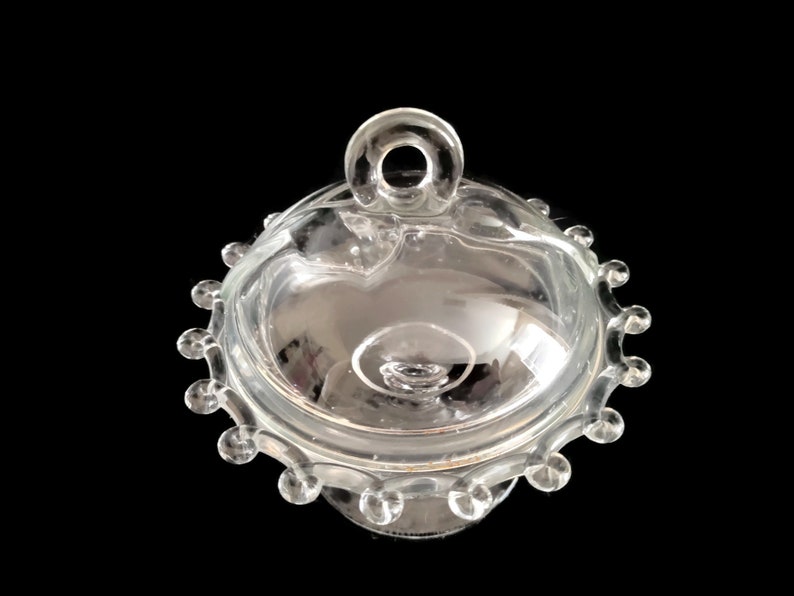Heisey Candy Dish With Lid Lariat blown Circa1942 Etsy