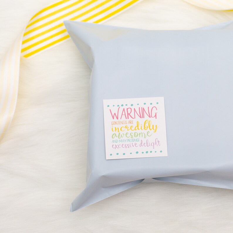 100 Funny Warning Labels Packaging Stickers Fun Packaging | Etsy
