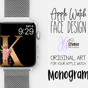 Apple Watch Face Wallpaper Monogram K