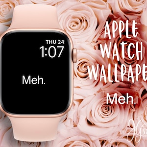 Apple Watch Wallpaper Meh Original Art for your Apple Watch Face