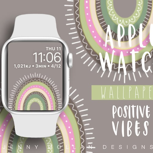 Apple Watch Wallpaper Rainbow - Etsy Australia