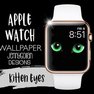 Apple Watch Wallpaper Kitten Eyes