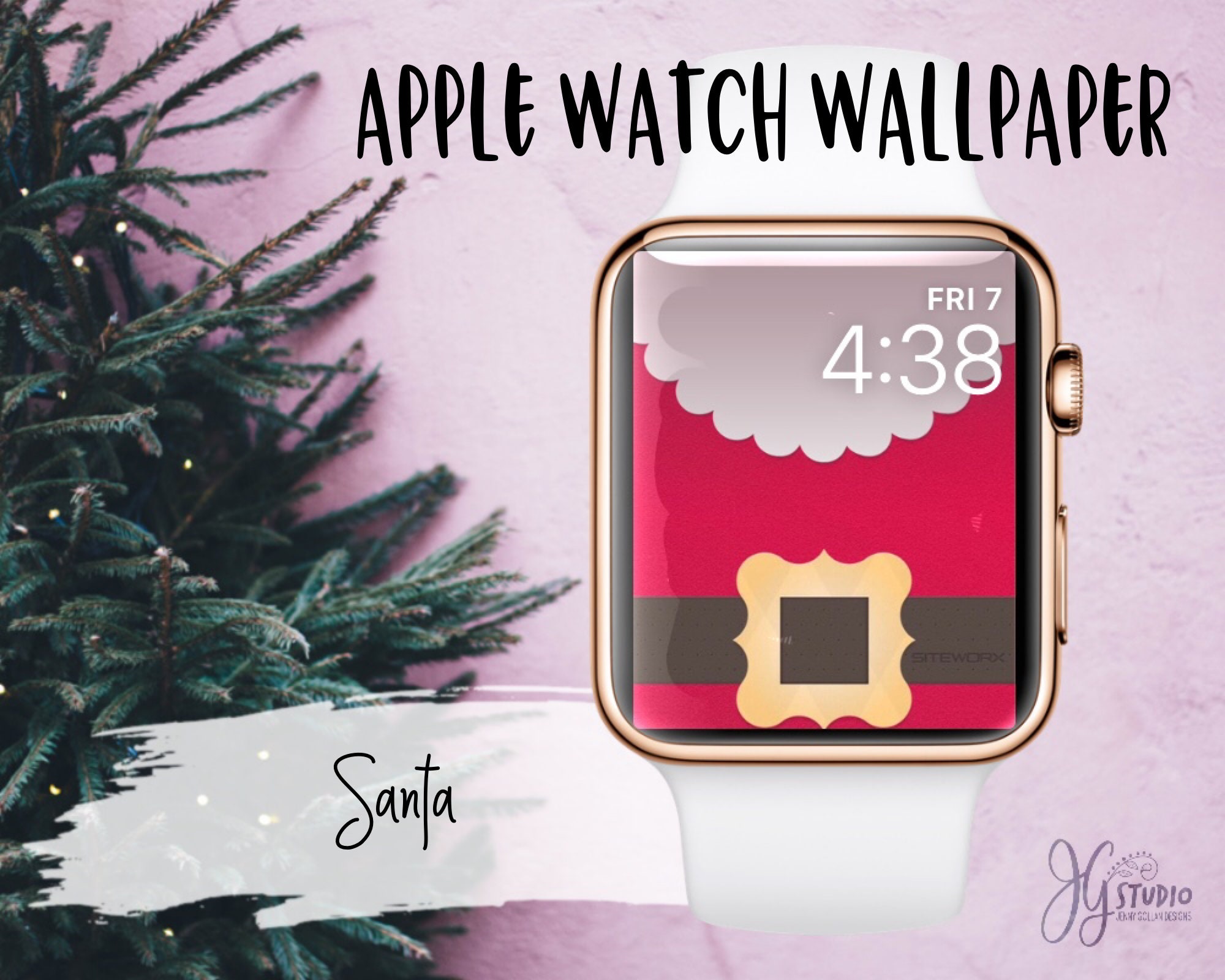 Christmas  Apple Watch wallpaper  Apple watch custom faces Apple watch  wallpaper Watch wallpaper