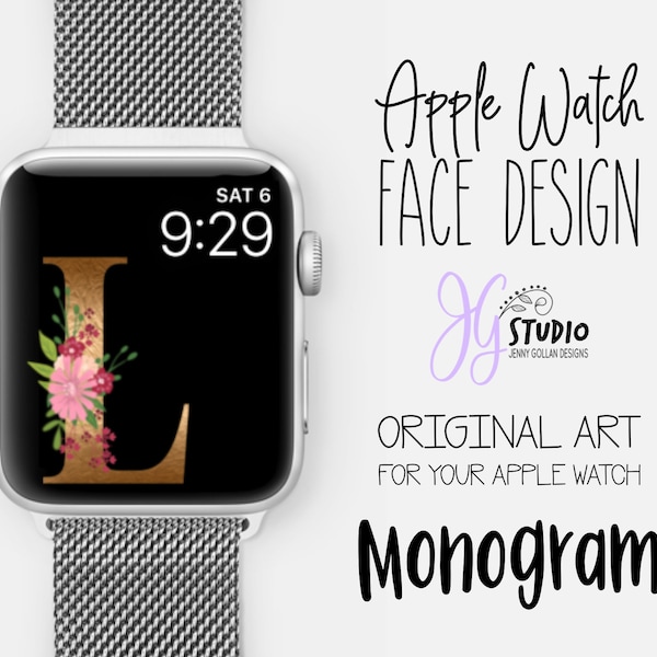 Apple Watch Face Wallpaper Monogram L