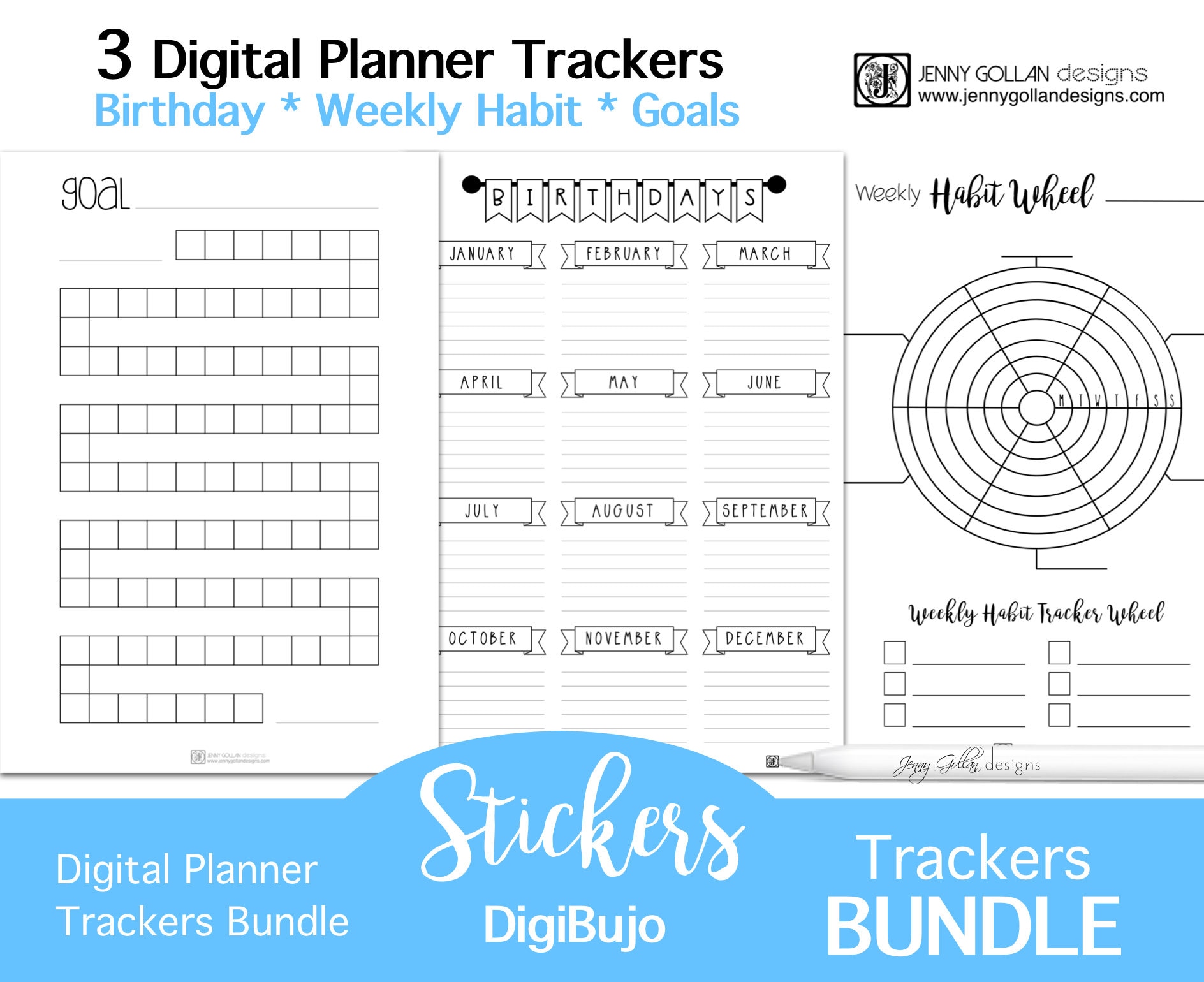 Planner Trackers Printable