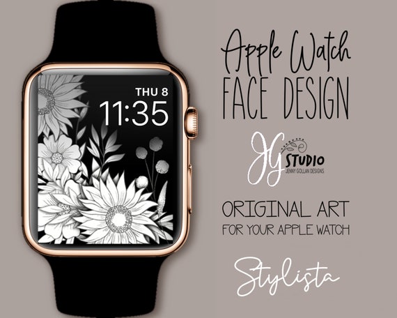 Apple Watch Wallpaper Stylista Etsy