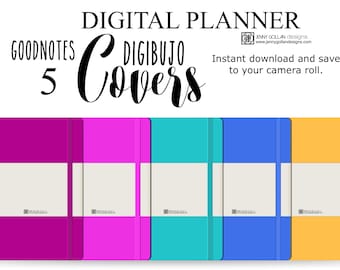 Digital Journal Covers for iPad GoodNotes 5a