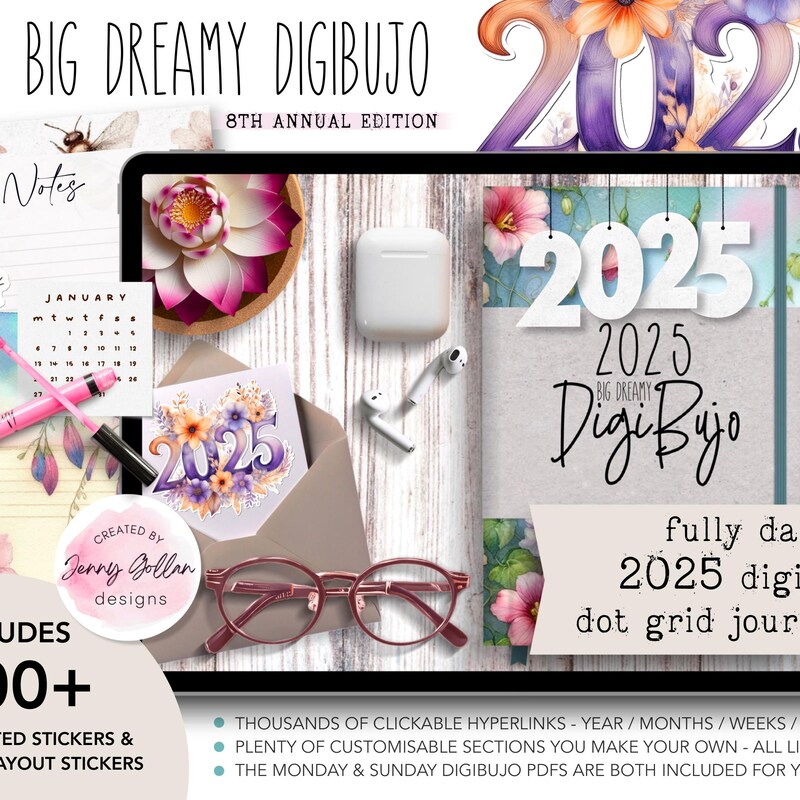 Bullet Journal 2026 Etsy