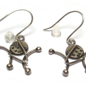 Sterling silver earrings / Small earrings / Handmade earrings /