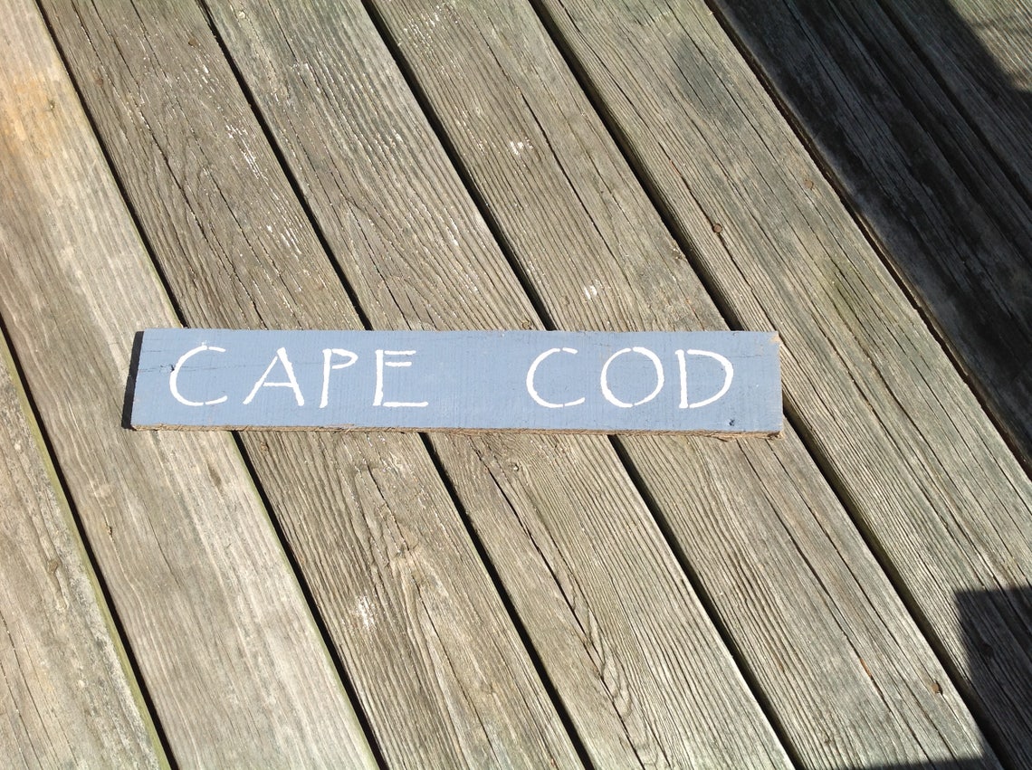 Cape Cod Sign Etsy