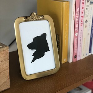 Silhouette Pet Portrait, Pet Silhouette Instant Digital Download, Pet Profile Art, Dog Silhouette Portrait, Silhouette Pet Art, Pet Gift
