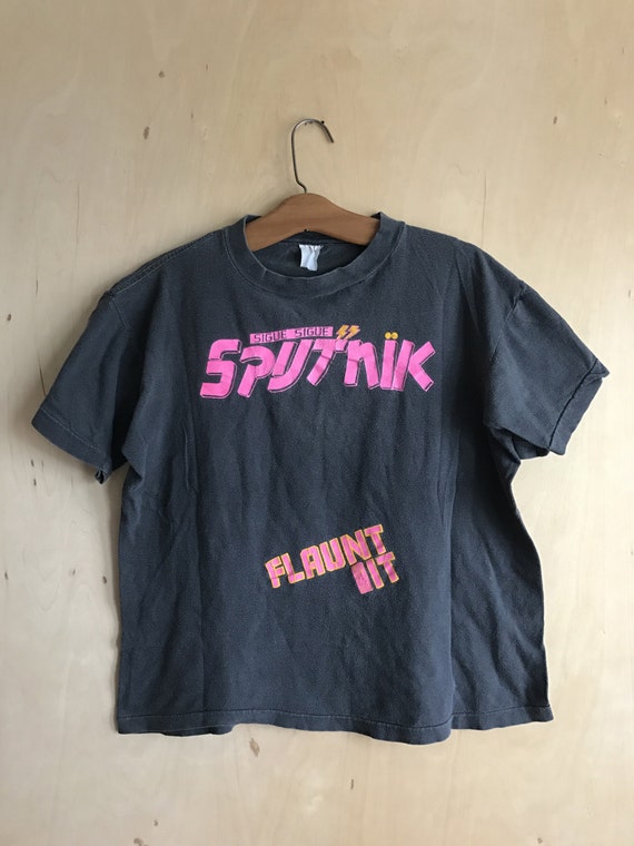 80 S Sigue Sigue Sputnik Flaunt It T Shirt Etsy