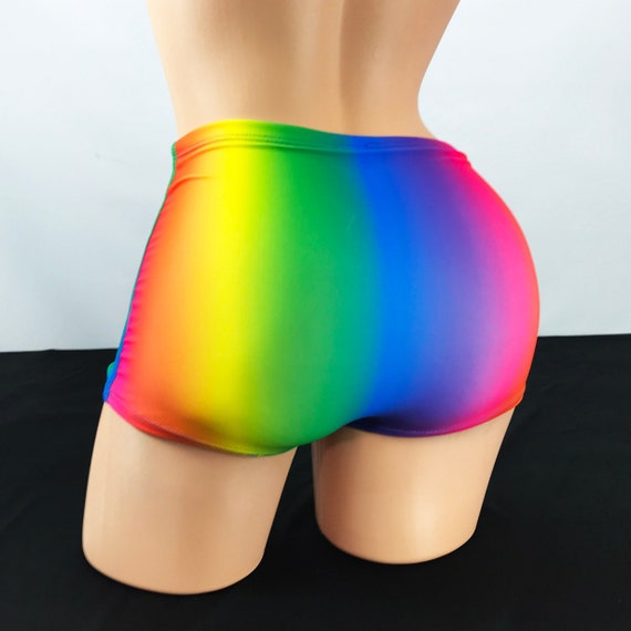 high waisted booty shorts rave