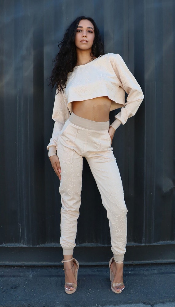 JOGGERS Nude Sweatpants Women's Sweatpants Custom Joggers | Etsy