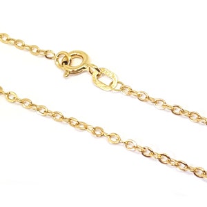 Łańcuszek ze złota próby 18k 750% 60 cm 1,70 mm