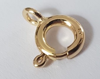 Chiusura per gioielli Oro giallo massiccio 18k 750% Dimensioni: 5 mm