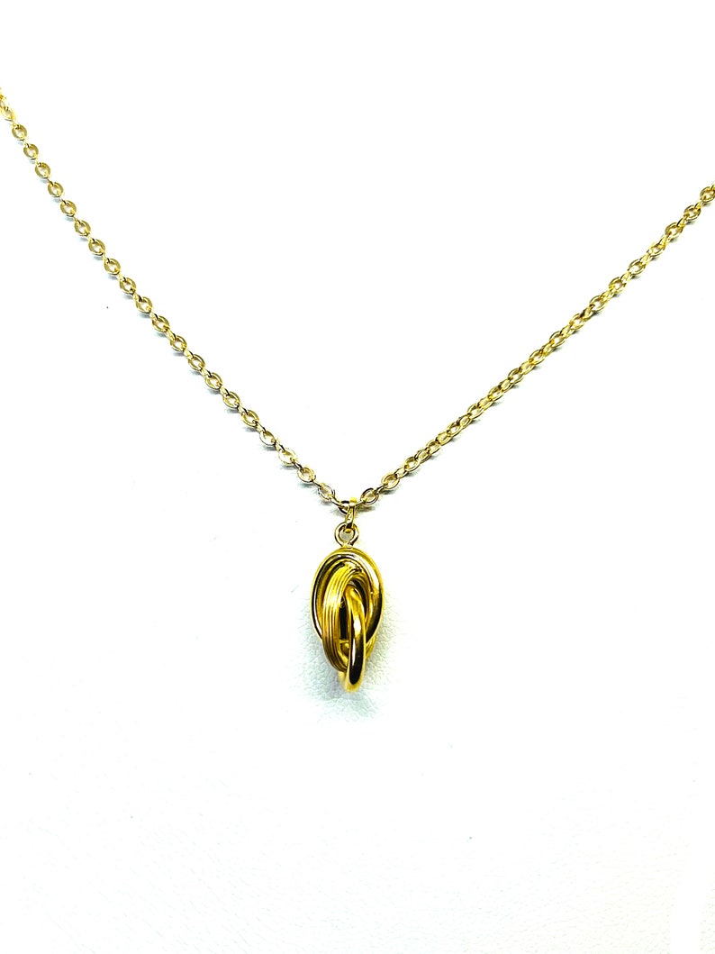 Solid 18k yellow gold pendant 750% Manzocco Jewelry Luxury image 2