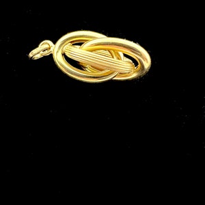 Solid 18k yellow gold pendant 750% Manzocco Jewelry Luxury image 6