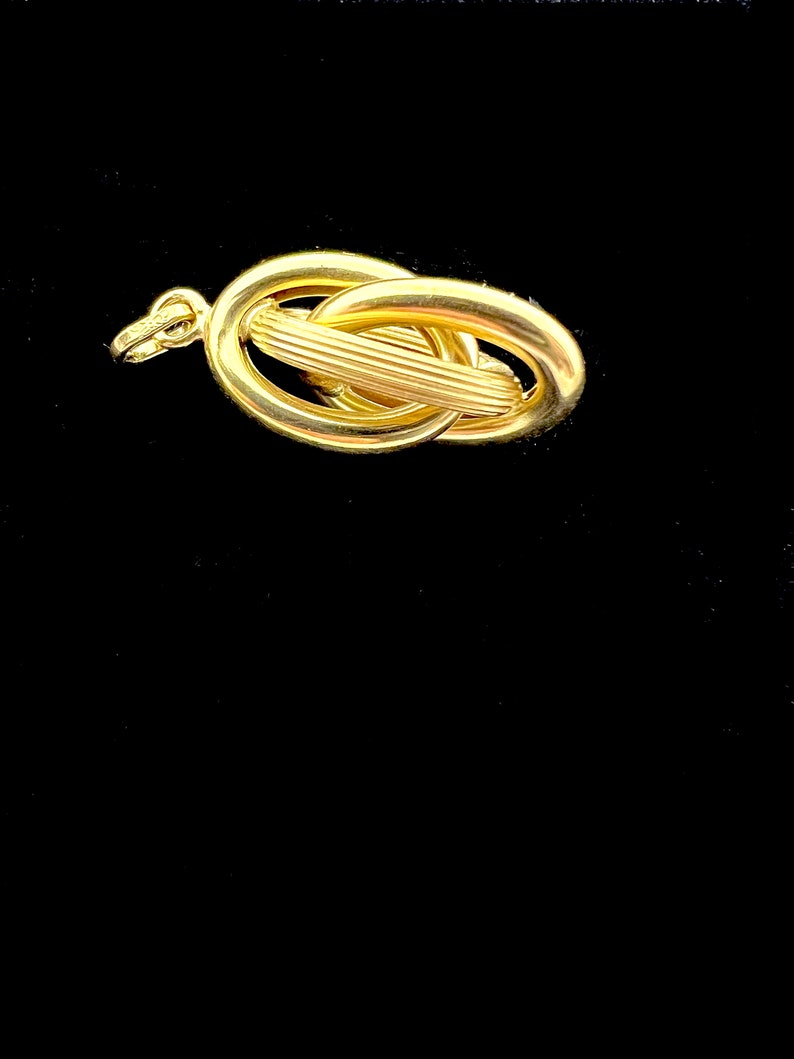Solid 18k yellow gold pendant 750% Manzocco Jewelry Luxury image 6