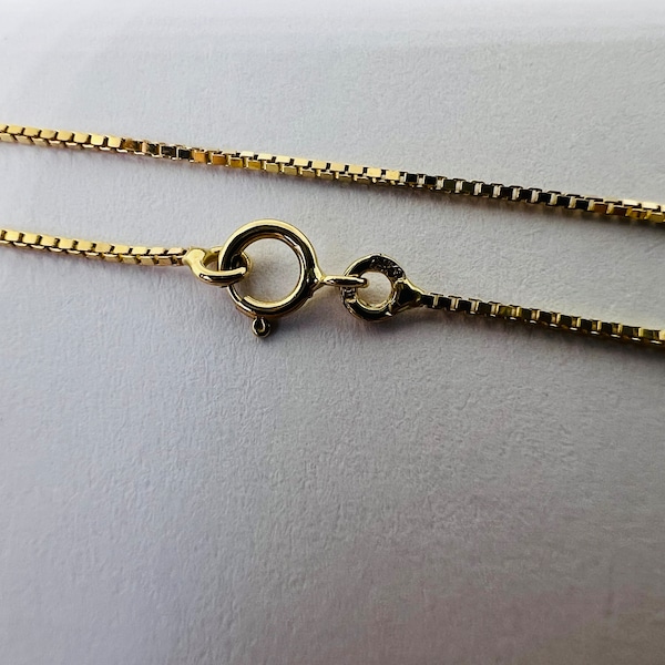 Venetian chain Solid yellow gold 18k 750%