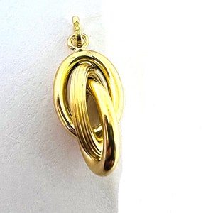 Solid 18k yellow gold pendant 750% Manzocco Jewelry Luxury image 5