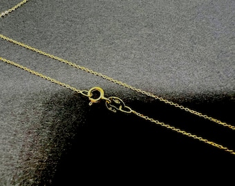 Fine solid yellow gold chain 18k 750%